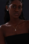 Halo Round Cut CZ Pendant Necklace - Necklace - ONNNIII