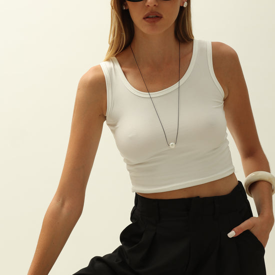 LUNA NECKLACE | BLACK - Default Title - Necklace - ONNNIII