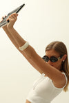 Marble Bangle｜Cream