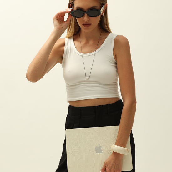 LUNA NECKLACE | BLACK - Default Title - Necklace - ONNNIII