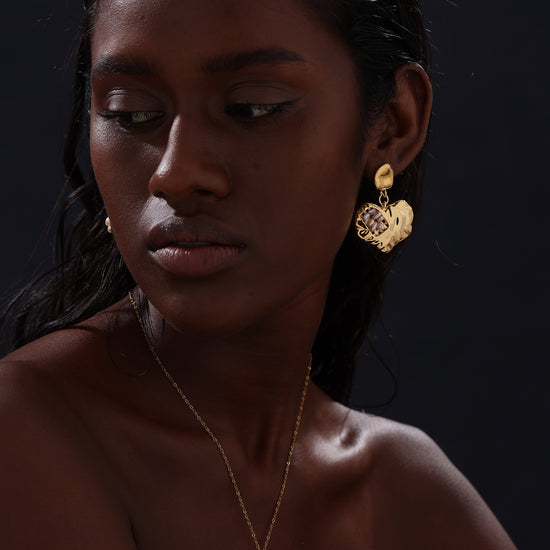 Heart Drop Earrings - Earrings - ONNNIII