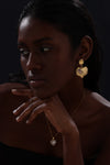 Heart Drop Earrings - Earrings - ONNNIII