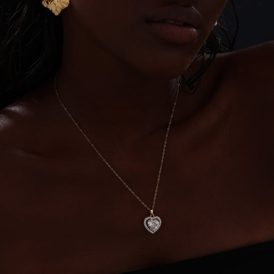 Heart Drop Earrings - Earrings - ONNNIII