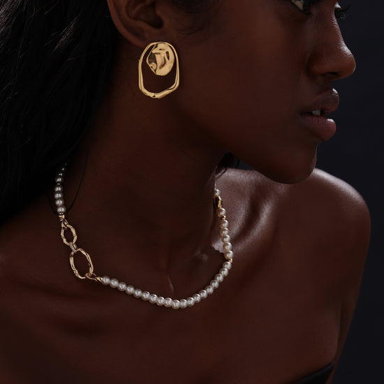 Pearl Beaded Necklace - Necklace - ONNNIII