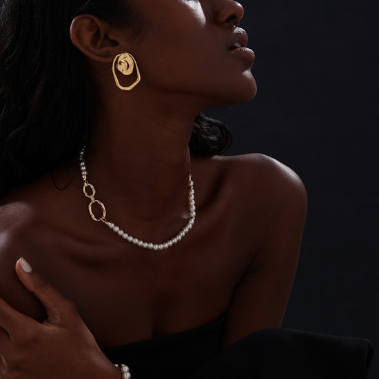 Pearl Beaded Necklace - Necklace - ONNNIII