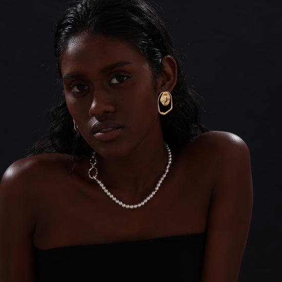 Pearl Beaded Necklace - Necklace - ONNNIII