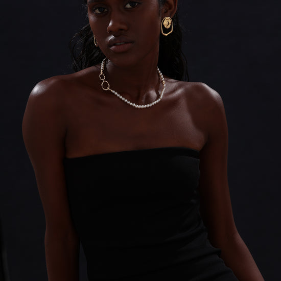 Pearl Beaded Necklace - Necklace - ONNNIII