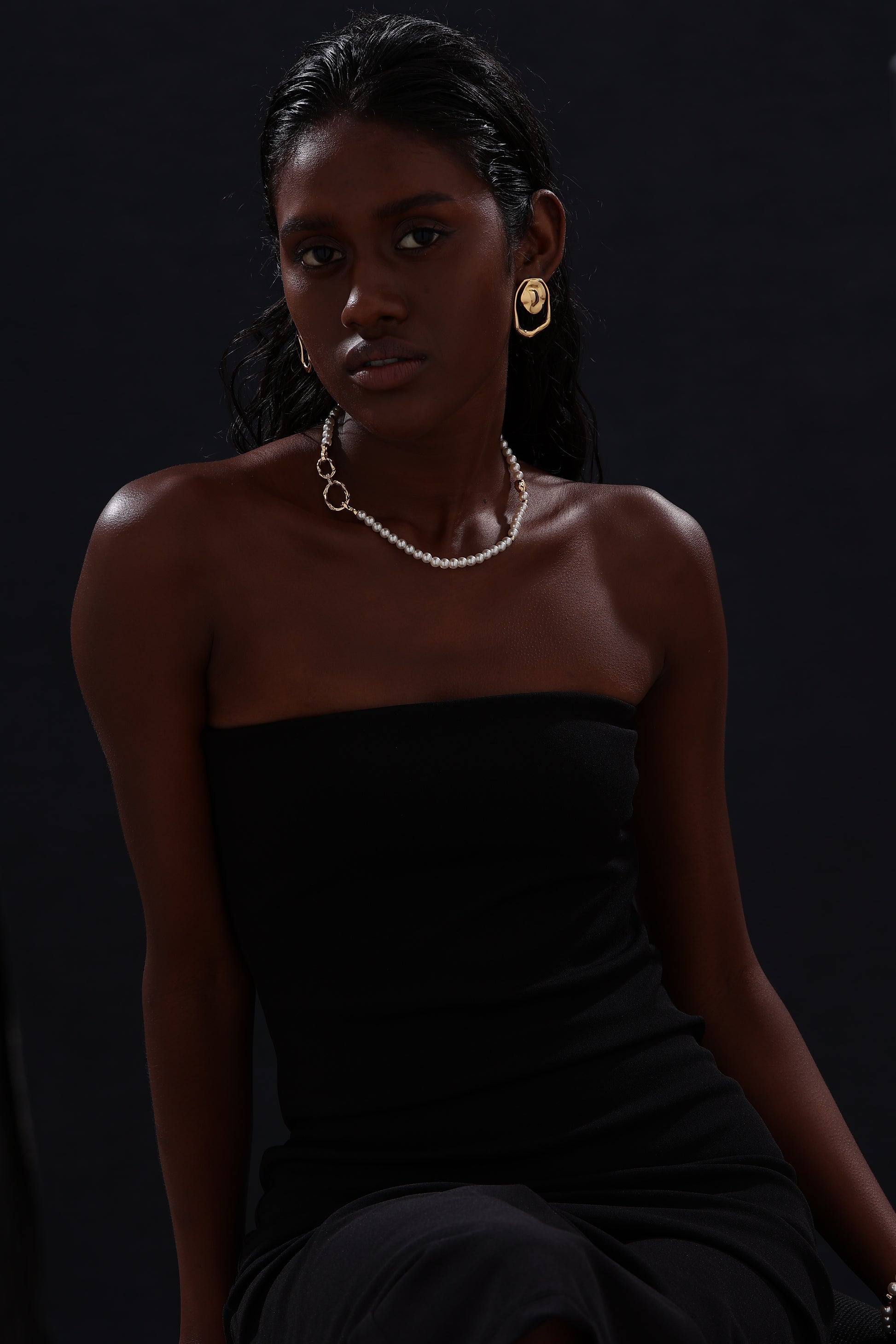 Pearl Beaded Necklace - Necklace - ONNNIII