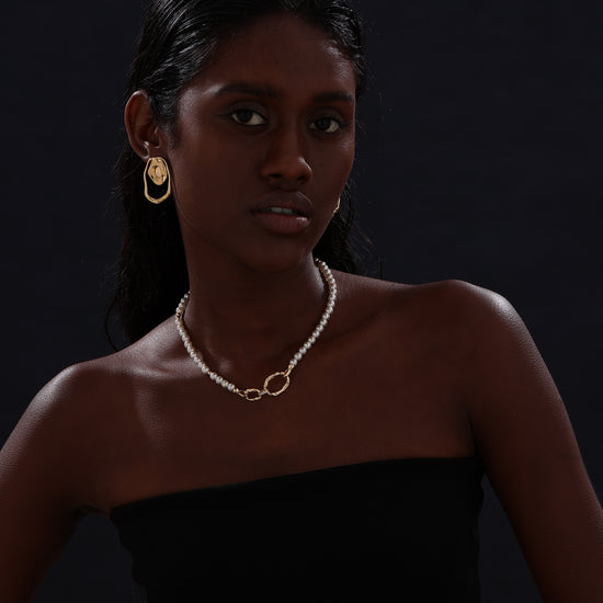 Pearl Beaded Necklace - Necklace - ONNNIII