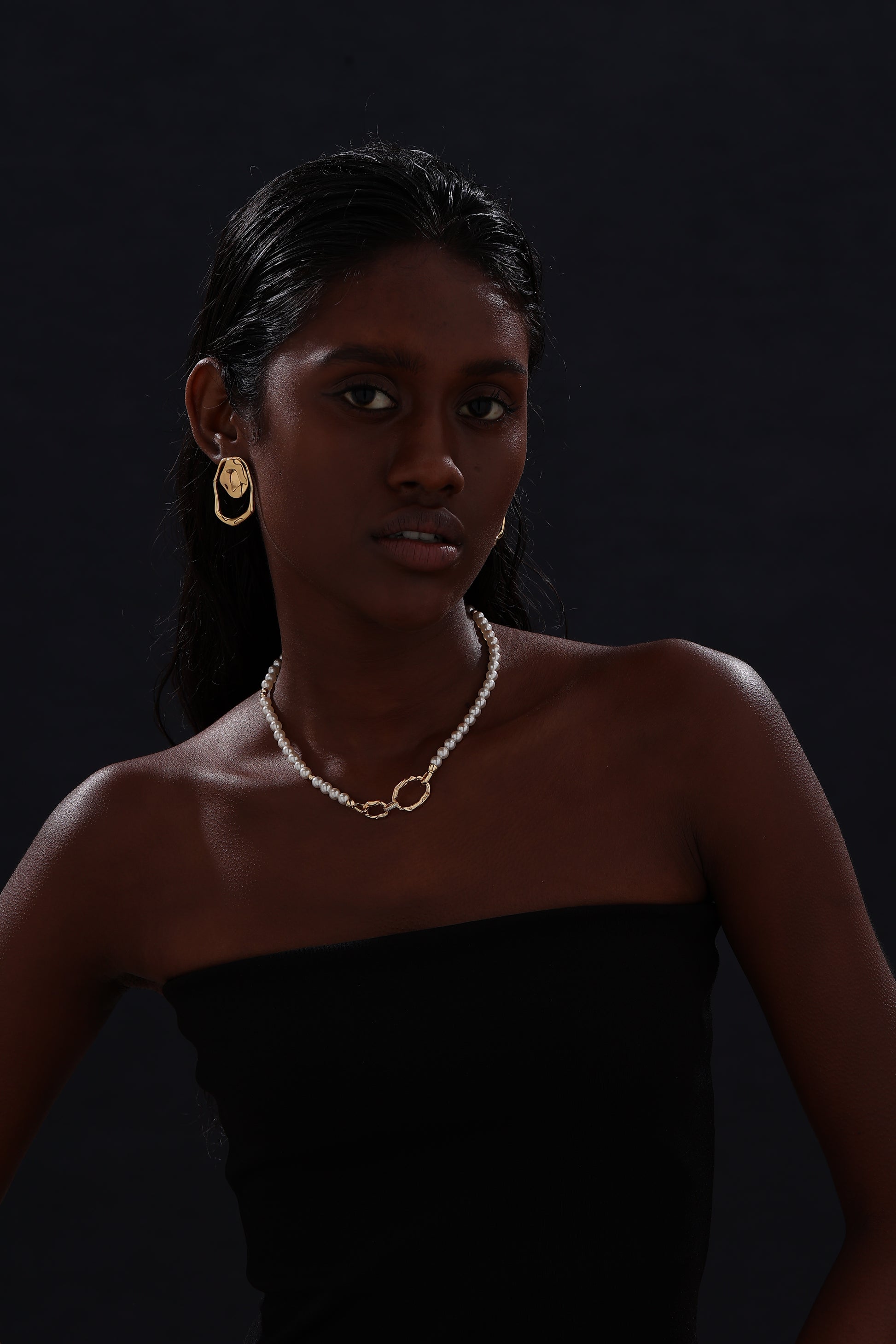 Pearl Beaded Necklace - Necklace - ONNNIII