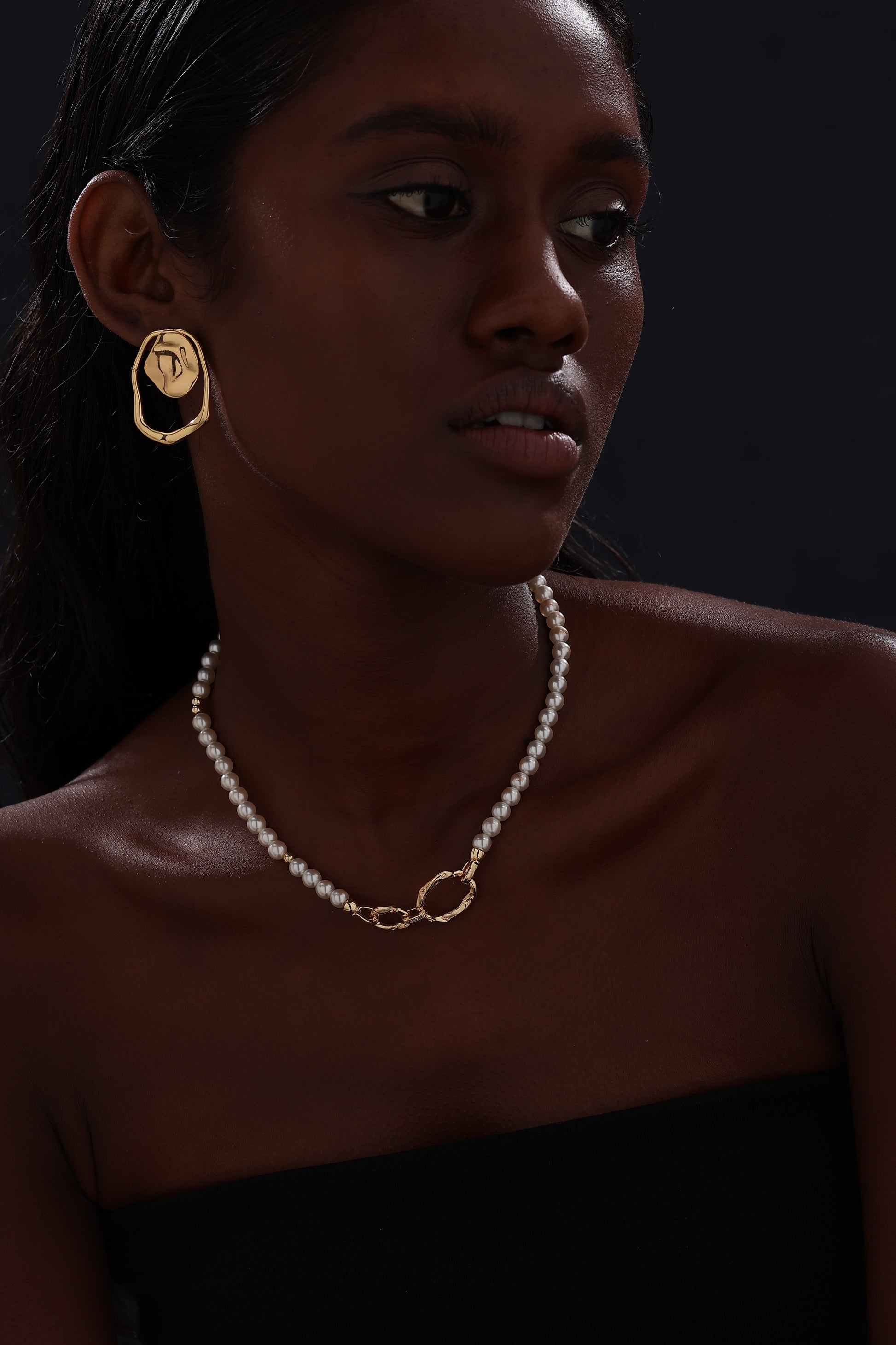 Pearl Beaded Necklace - Necklace - ONNNIII