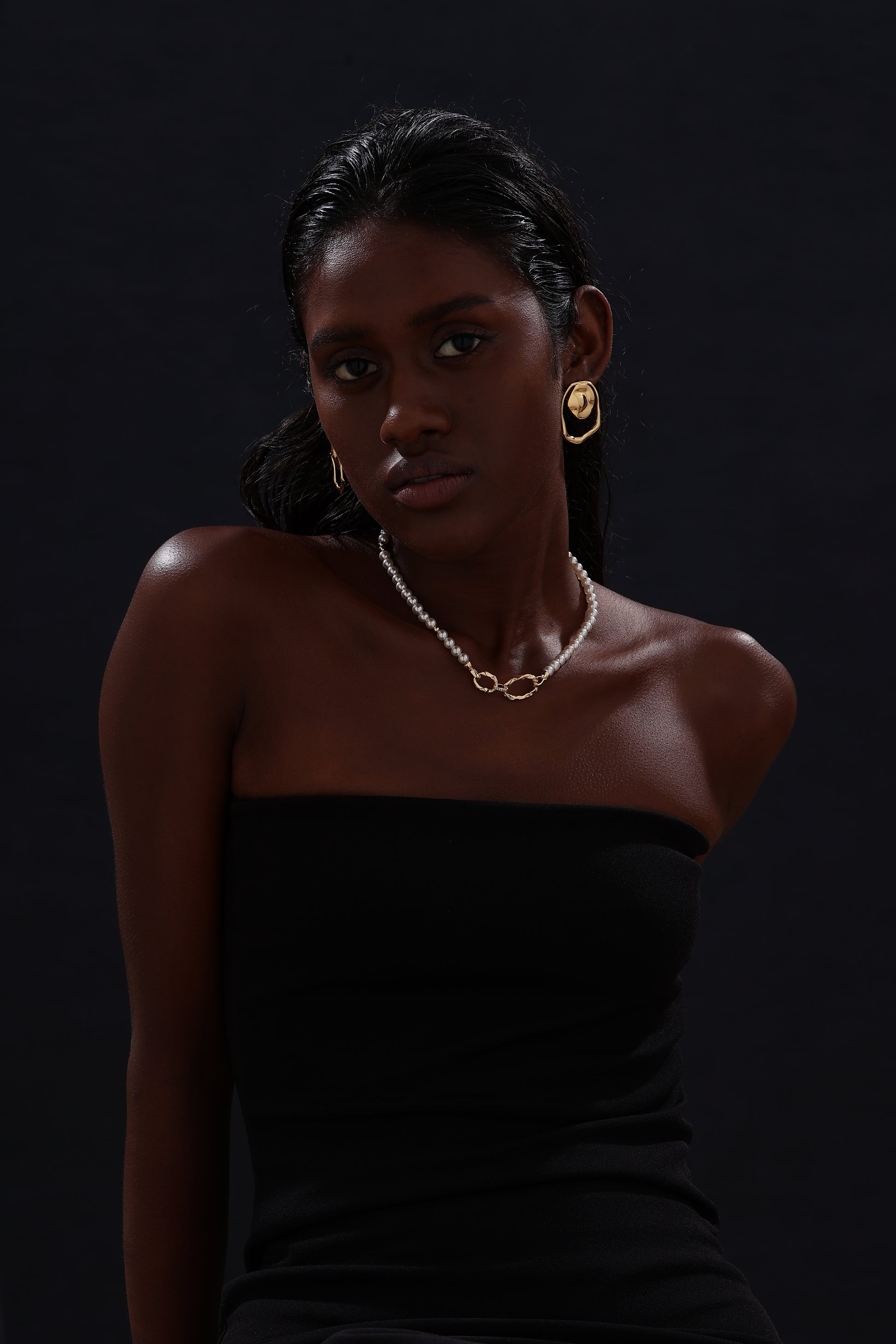 Pearl Beaded Necklace - Necklace - ONNNIII