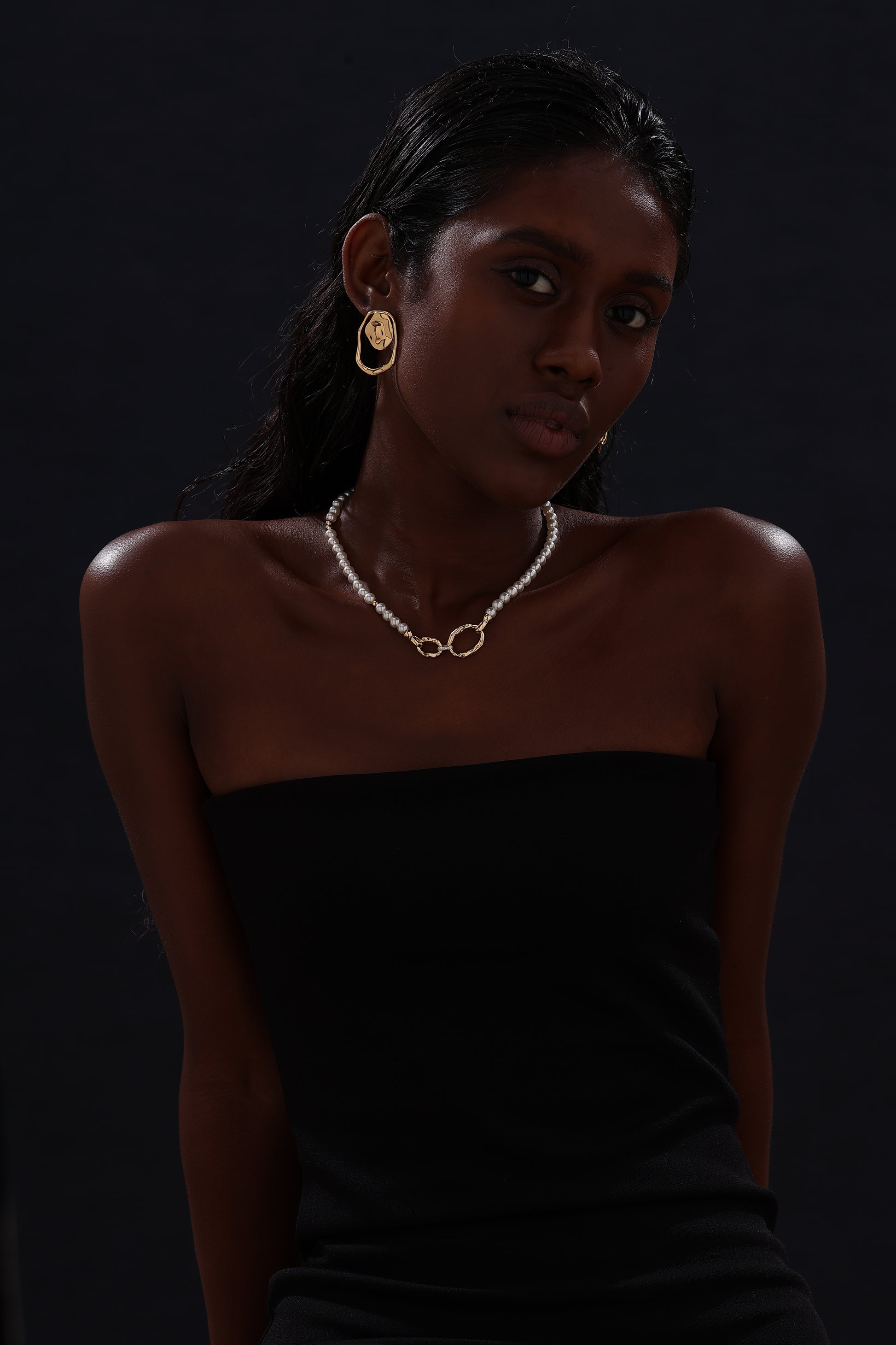 Pearl Beaded Necklace - Necklace - ONNNIII