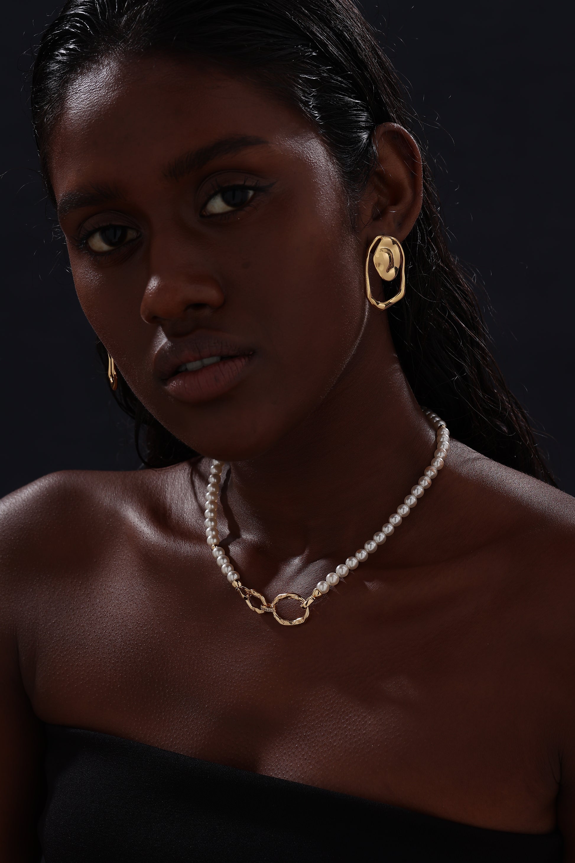 Pearl Beaded Necklace - Necklace - ONNNIII