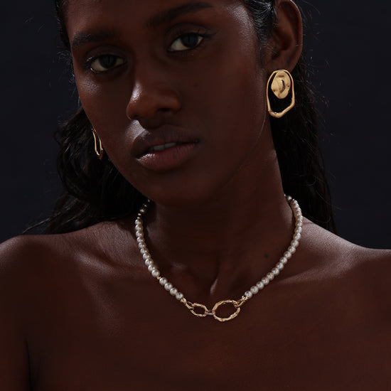 Pearl Beaded Necklace - Necklace - ONNNIII