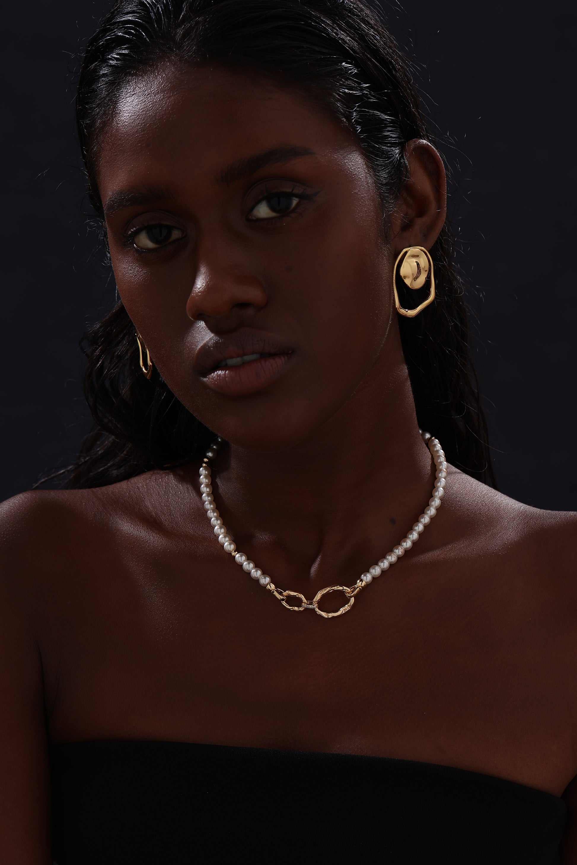 Pearl Beaded Necklace - Necklace - ONNNIII
