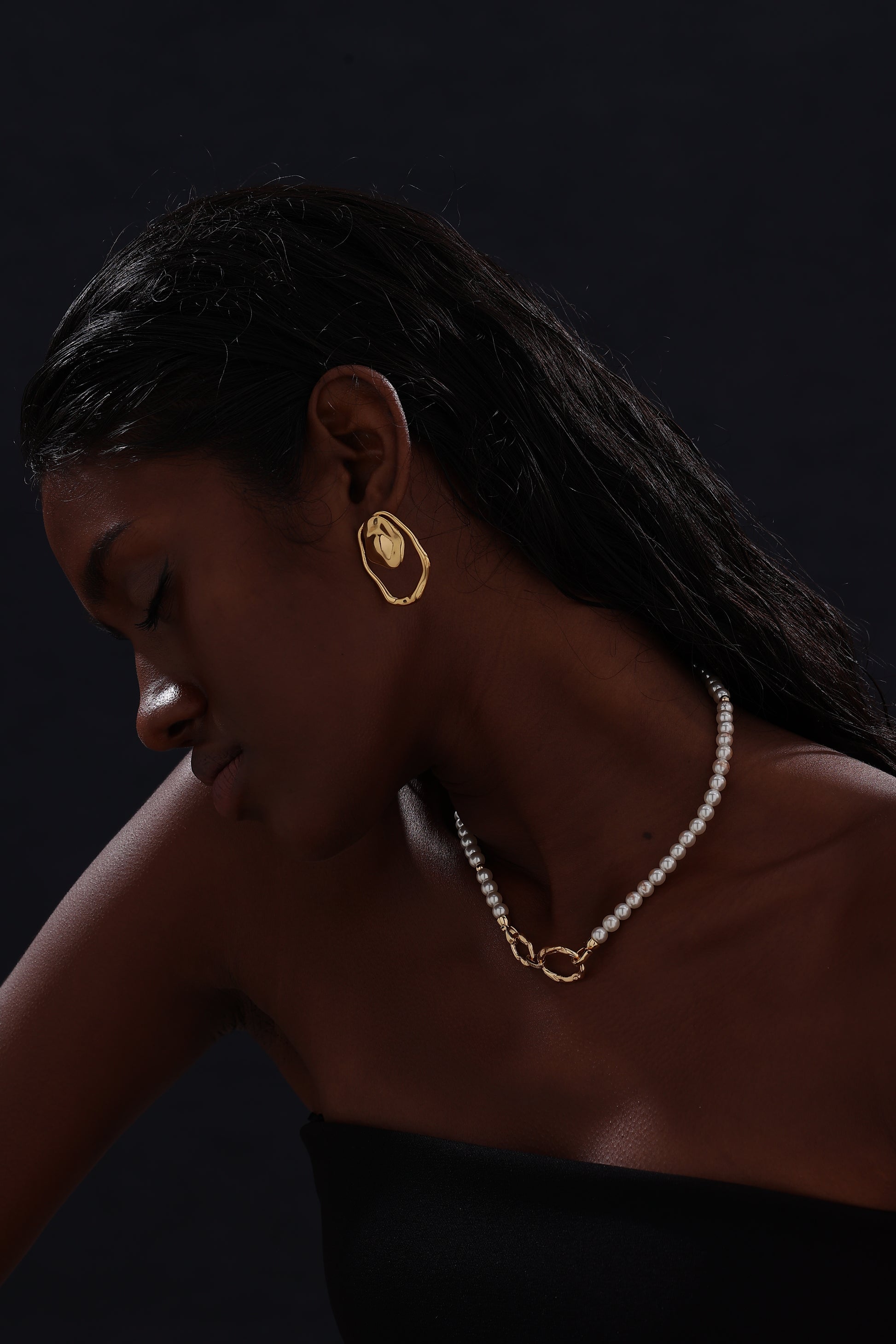 Pearl Beaded Necklace - Necklace - ONNNIII