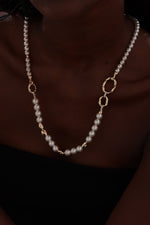 Pearl Beaded Long Necklace - Default Title - Necklace - ONNNIII
