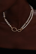Pearl Beaded Necklace - Default Title - Necklace - ONNNIII