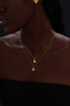 Letter Lock Pendant Necklace - Necklace - ONNNIII