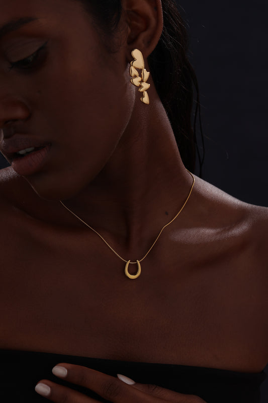 U Pendant Necklace - Necklace - ONNNIII