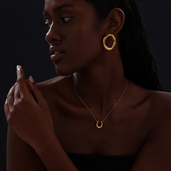U Pendant Necklace - Necklace - ONNNIII