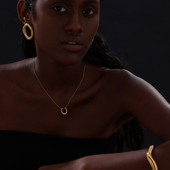 U Pendant Necklace - Necklace - ONNNIII