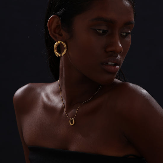 U Pendant Necklace - Necklace - ONNNIII