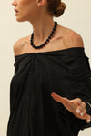 Beaded Necklace｜Black