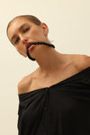 Beaded Necklace｜Black