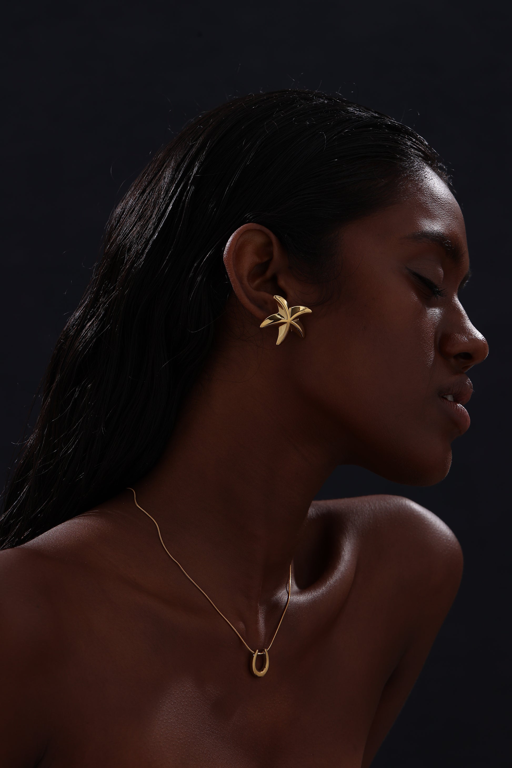 Starfish Stud Earrings - Earrings - ONNNIII