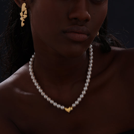 Hearts Drop Earrings - Earrings - ONNNIII