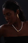 Heart Pendant Pearl Necklace - Necklace - ONNNIII