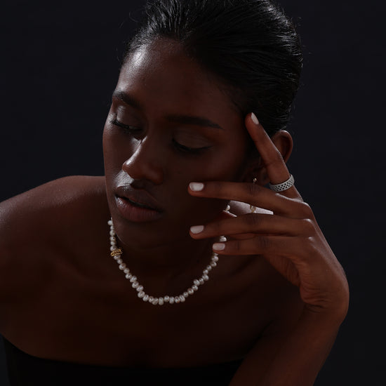 Freshwater Pearl Necklace - Necklace - ONNNIII