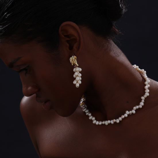 Freshwater Pearl Necklace - Necklace - ONNNIII