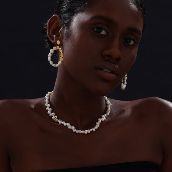 Freshwater Pearl Necklace - Necklace - ONNNIII