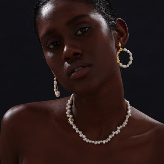 Freshwater Pearl Necklace - Necklace - ONNNIII