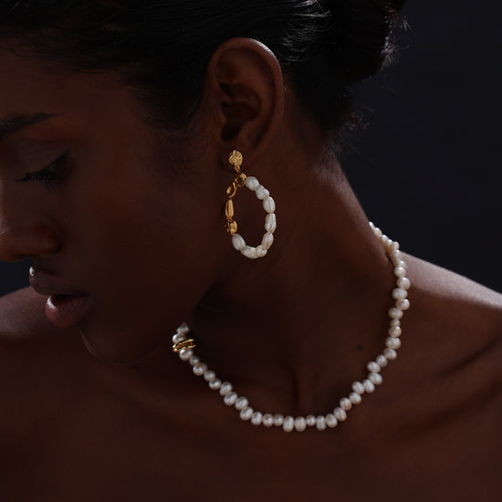 Freshwater Pearl Necklace - Necklace - ONNNIII