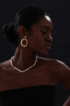 Keshi Pearl Drop Stud Earrings - 22K Gold Vermeil - Earrings - ONNNIII