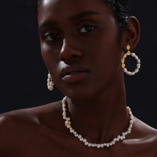 Freshwater Pearl Necklace - Necklace - ONNNIII