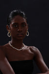 Keshi Pearl Drop Stud Earrings - 22K Gold Vermeil - Earrings - ONNNIII