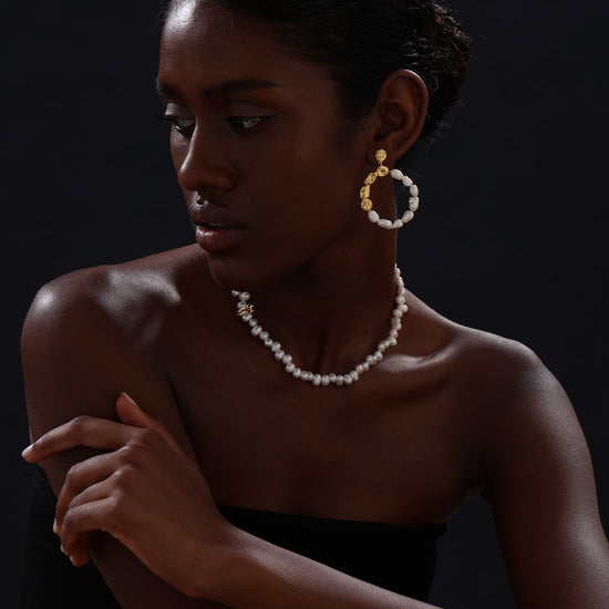 Freshwater Pearl Necklace - Necklace - ONNNIII