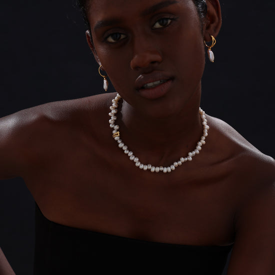 Freshwater Pearl Necklace - Necklace - ONNNIII