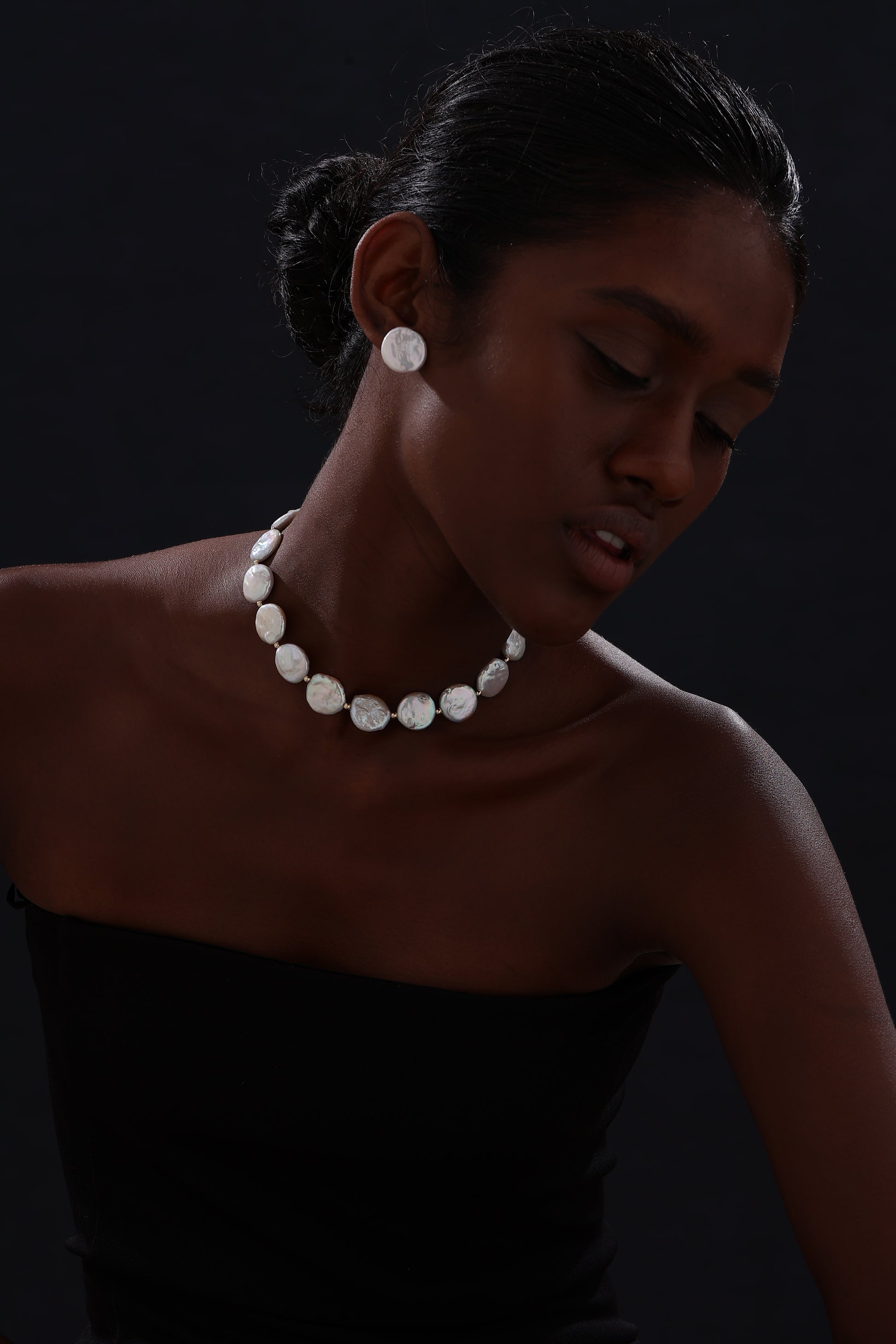 Baroque Pearl Stud Earrings - Earrings - ONNNIII