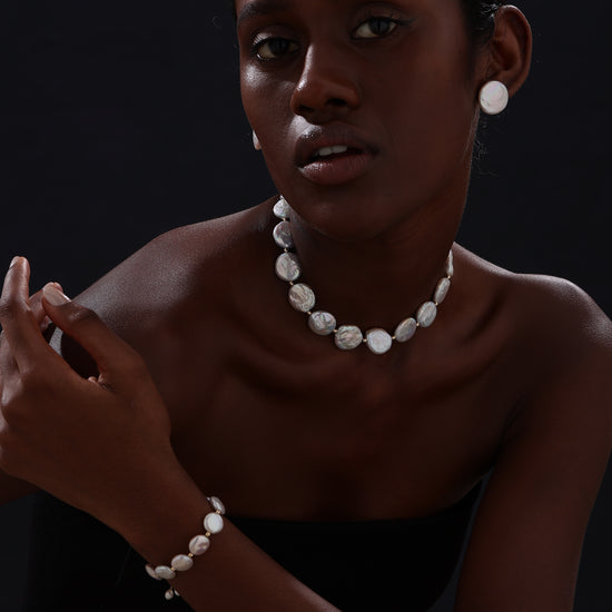 Baroque Pearl Stud Earrings - Earrings - ONNNIII