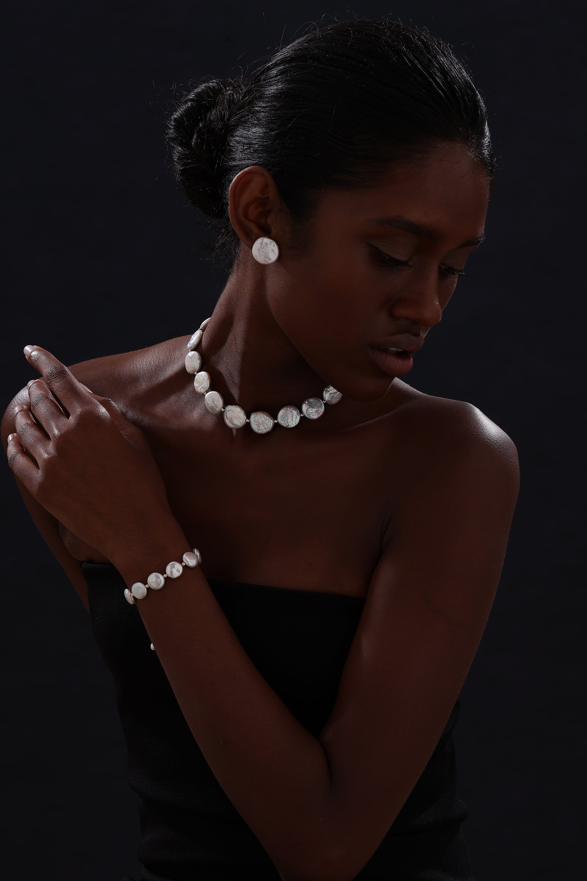 Baroque Pearl Stud Earrings - Earrings - ONNNIII