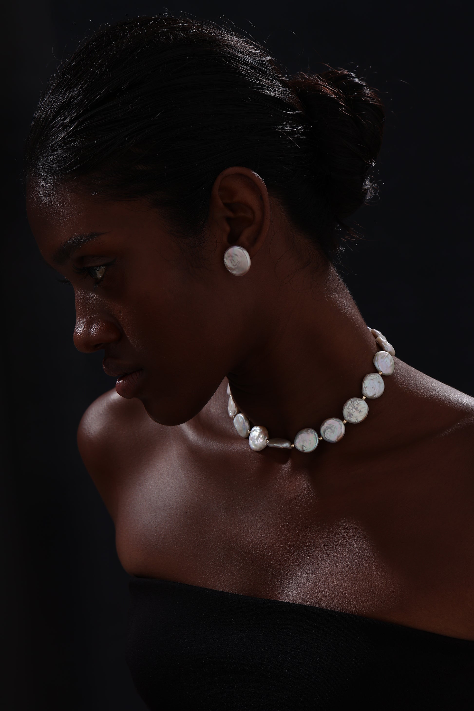 Baroque Pearl Stud Earrings - Earrings - ONNNIII