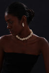 Flower Garden Freshwater Pearl Choker - Necklace - ONNNIII