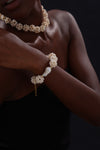 Flower Garden Baroque Pearl Bracelet - Bracelet - ONNNIII