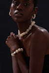 Flower Garden Freshwater Pearl Choker - Necklace - ONNNIII